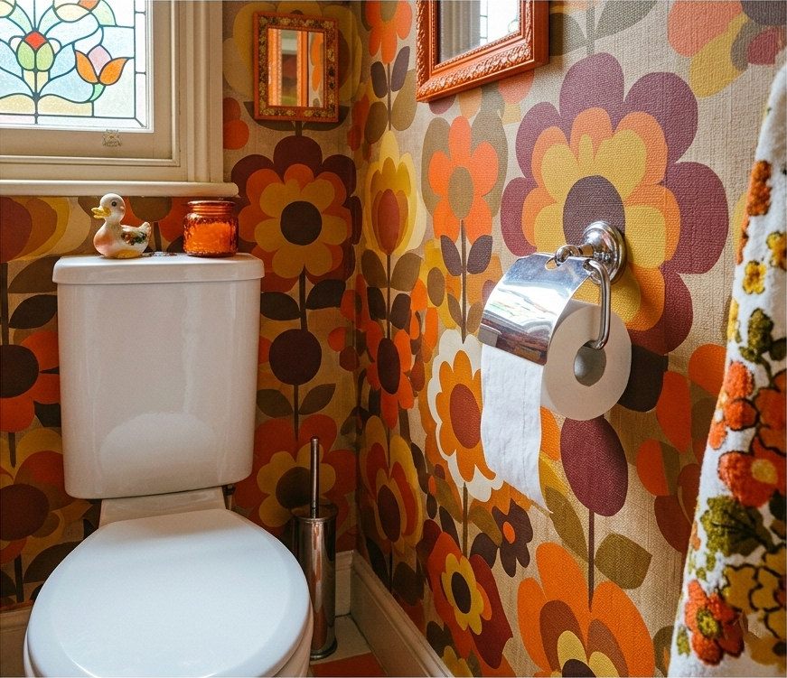 WC au sol classiques blanc